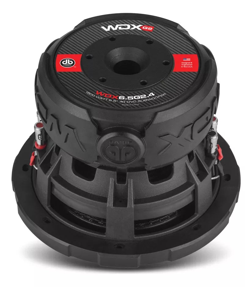 Subwoofer de 6.5” DB Drive WDX6.5G2-4  + Toallitas Gratis