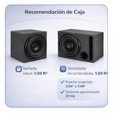 Subwoofer 12” Infinity Reference 123W 2Ω 4Ω