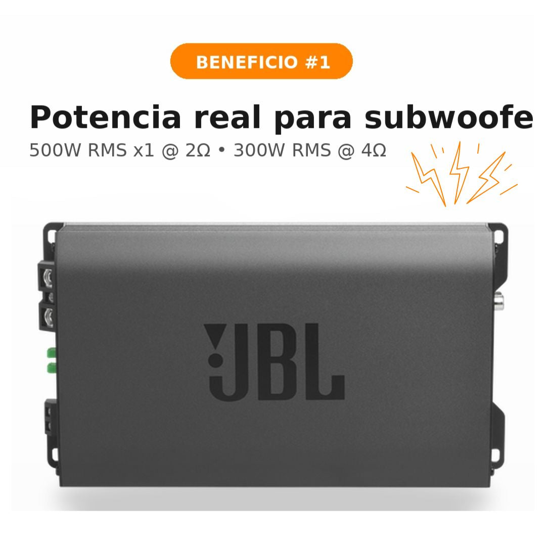 Amplificador Monoblock JBL Stage GT 50011 Clase D