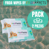 2 Pack 160 Toallitas Humedas Limpiadoras Pawsy Perros Gatos
