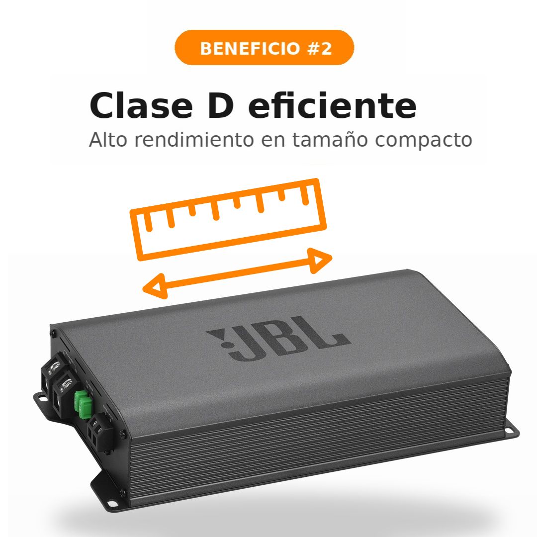 Amplificador Monoblock JBL Stage GT 50011 Clase D