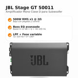 Amplificador Monoblock JBL Stage GT 50011 Clase D