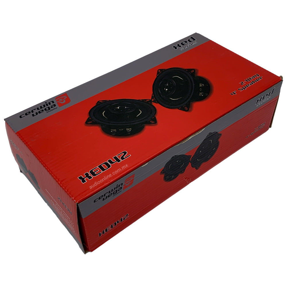 Bocinas Cerwin Vega XED42 - 4″, 275W Máx, 2 Vías