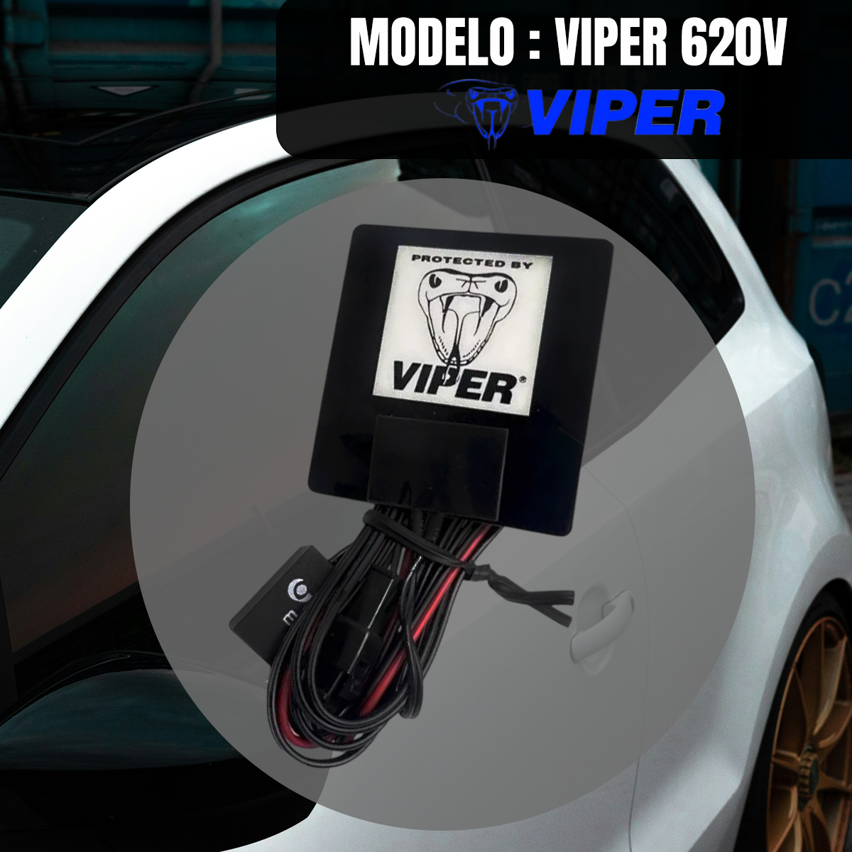 LED Indicador 620V para Alarmas Viper + Toallitas Gratis