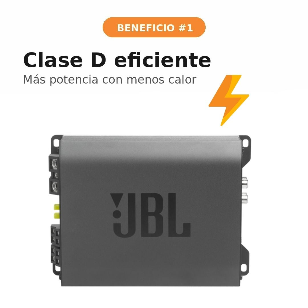 Amplificador 4 Canales JBL Stage GT 60041 Clase D
