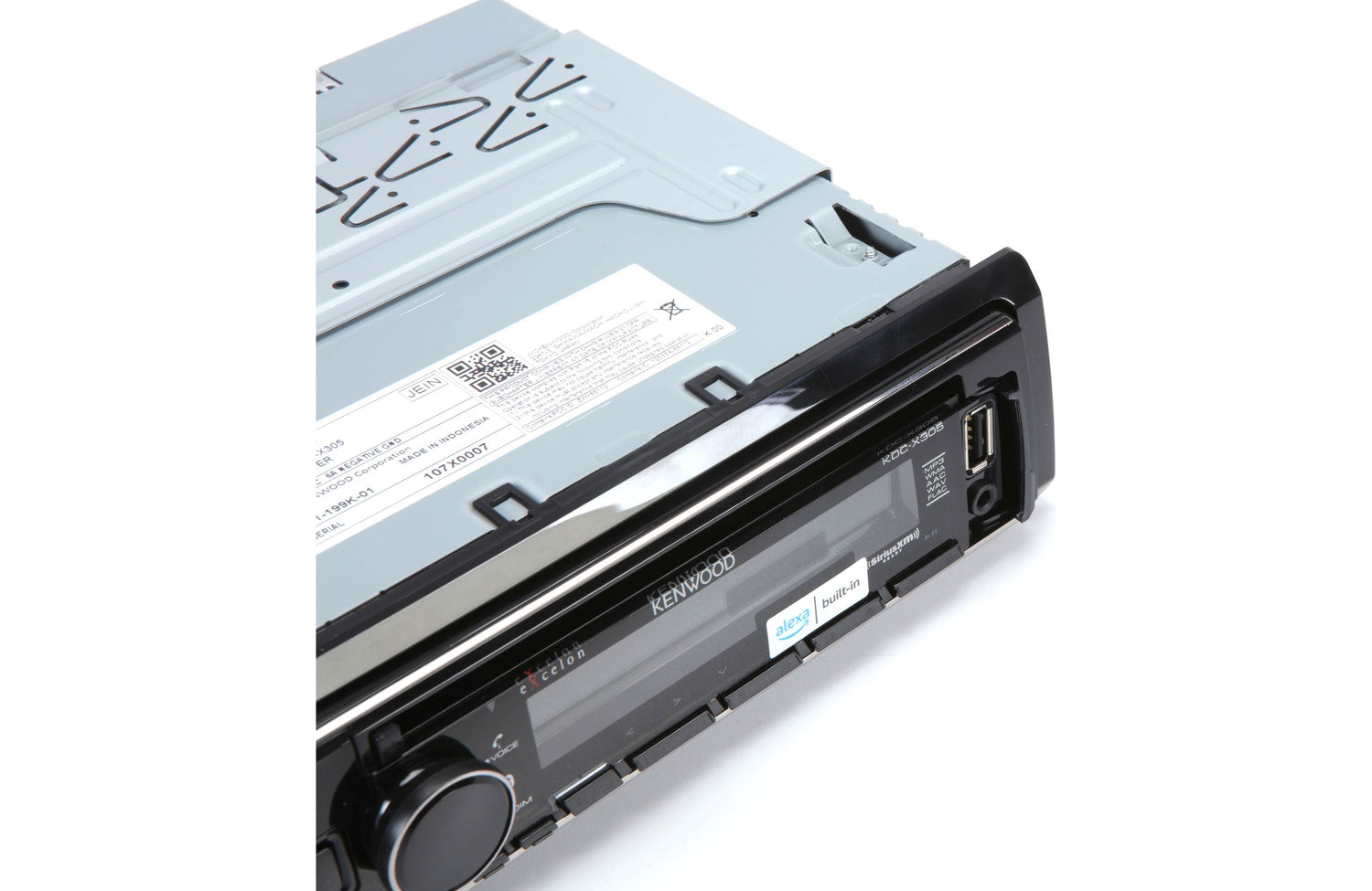 Autoestéreo Kenwood KDC-X305 | Conectividad Bluetooth y Sonido de Alta Calidad