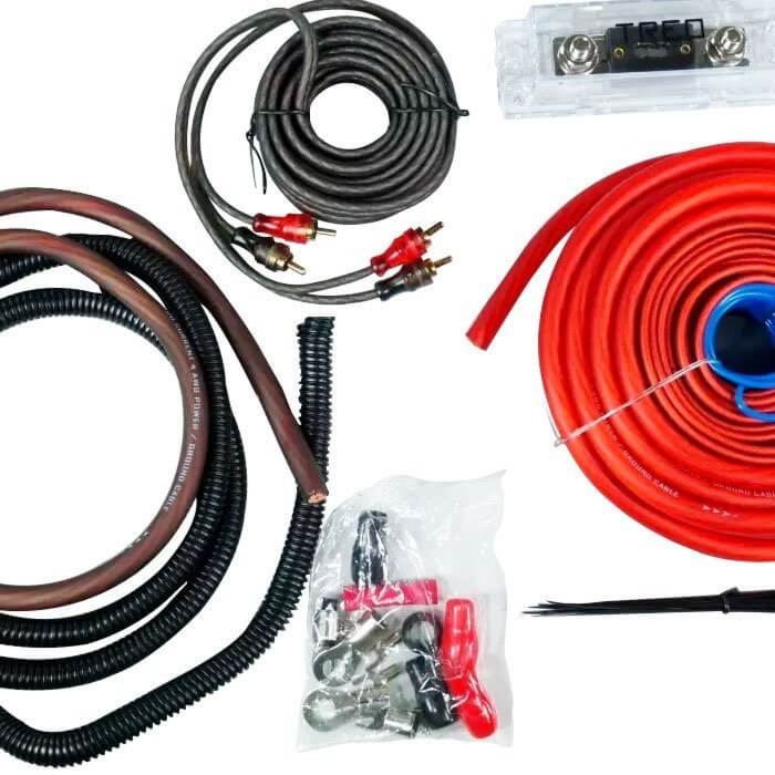 Kit de Instalación TREO Calibre 4 - 100% Cobre TR-KIT4