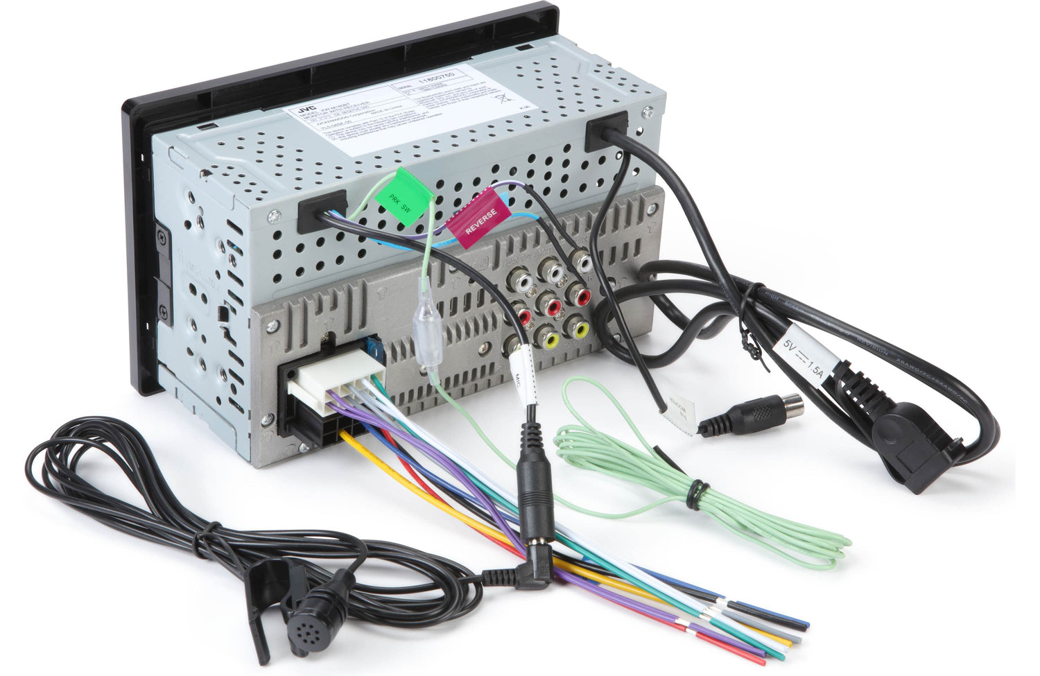 JVC KW-M180BT Autoestéreo 6.8″ Táctil | Bluetooth, Apple CarPlay y Android Auto