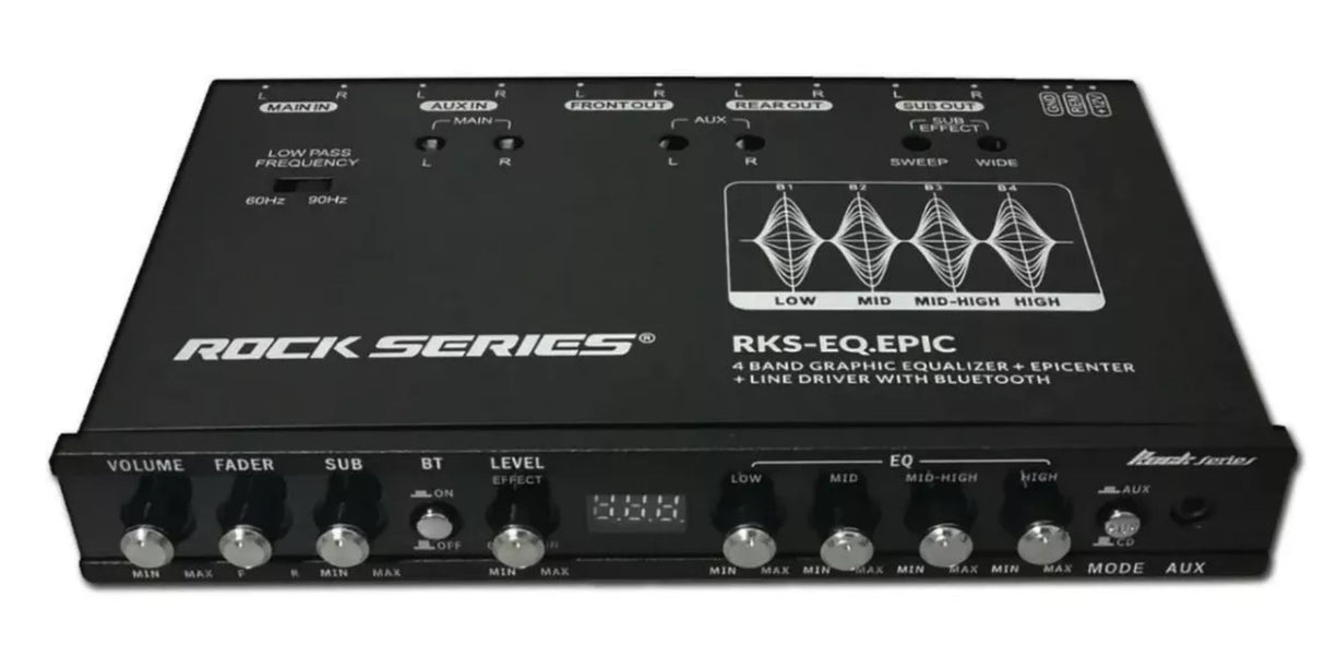 Ecualizador + Epicentro Rock Series RKS-EQ.EPIC BT