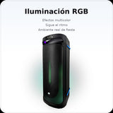 Bocina Party Box ATG FYRE-PRO880 8” Bluetooth LED