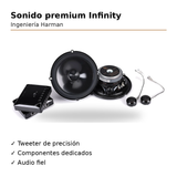 Set De Medios Infinity Reference REF607CF Bocinas 6.5 (Par)