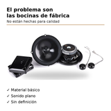 Set De Medios Infinity Reference REF607CF Bocinas 6.5 (Par)