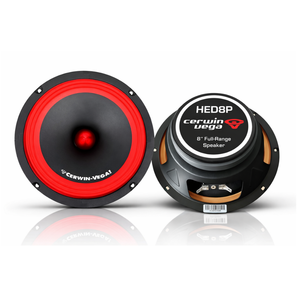 2 Bocinas 8 Pulgadas Medio Rango Cerwin Vega HEDPRO HED8P