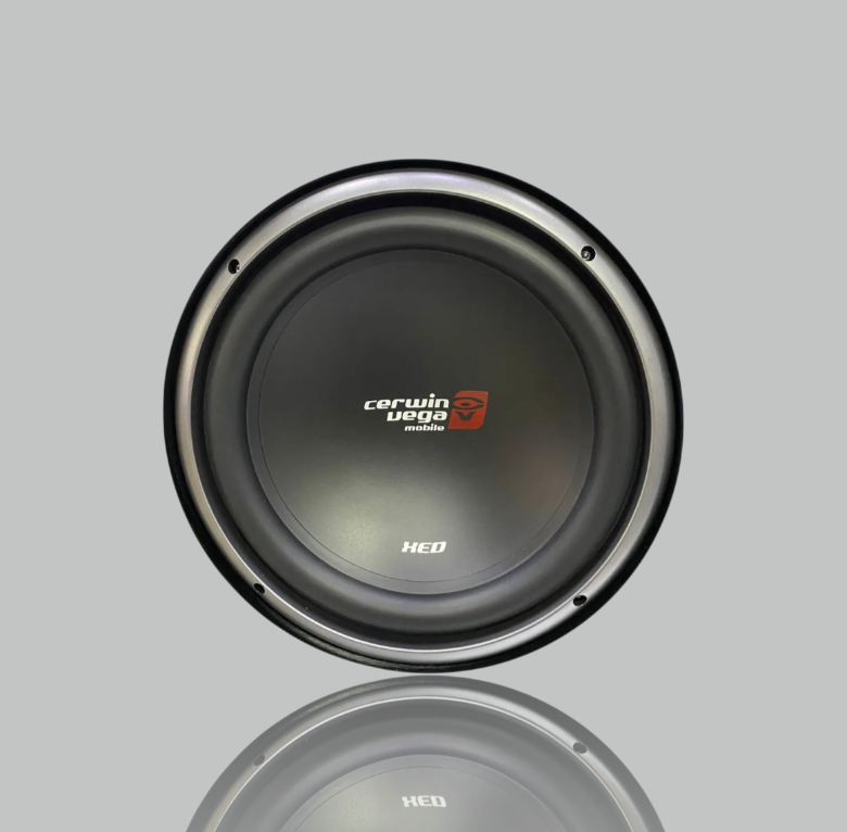 Cajón Dual Cerwin Vega con Subwoofers de 12 Pulgadas XE12DV