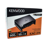Kenwood KAC-314 CB Amplificador Clase D de Cuatro Canales - KAC-314 - imagen producto 1