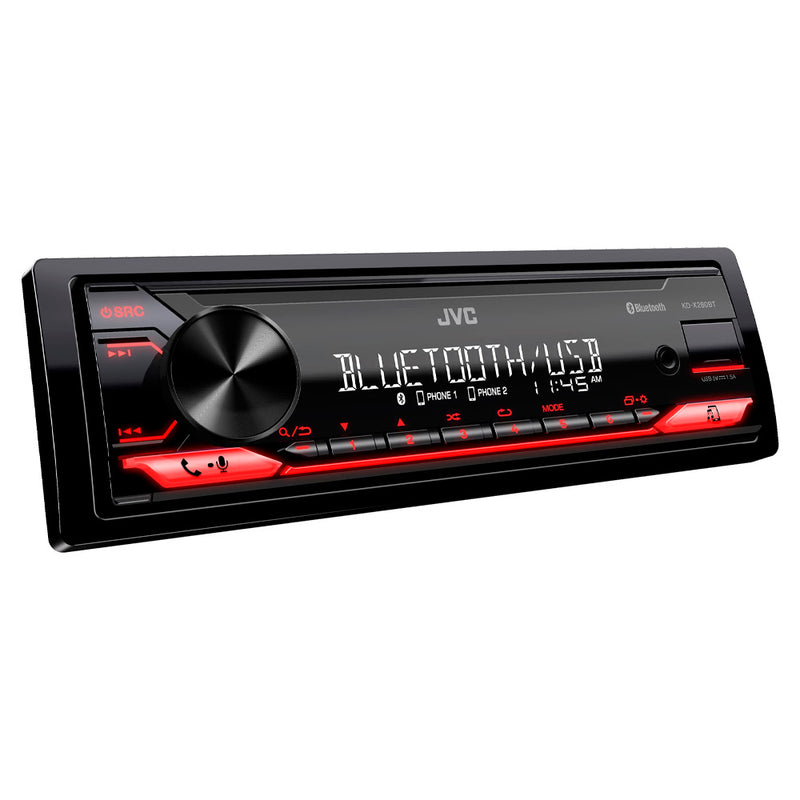 Autoestereo 1 Din Jvc Kd-x280bt Bluetooth Usb Aux Sin Cd
