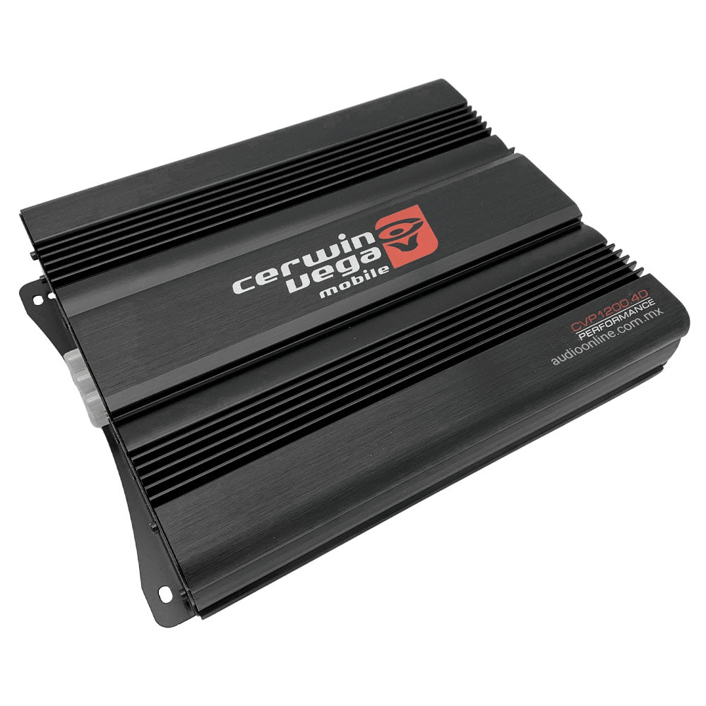 Paquete Cerwin Vega Amplificador CVP1200.4 + Bocinas XED650C+ XED62