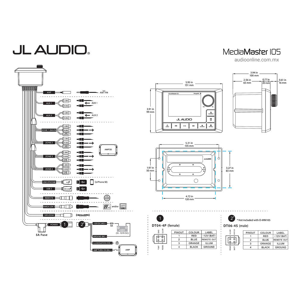 JL Audio MM105