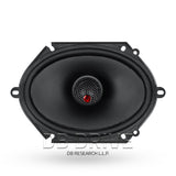 dB Drive PTS57: bocinas coaxiales Platinum 5x7 pulgadas
